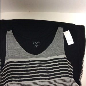 Loft NWT Sleevles Top Size XS